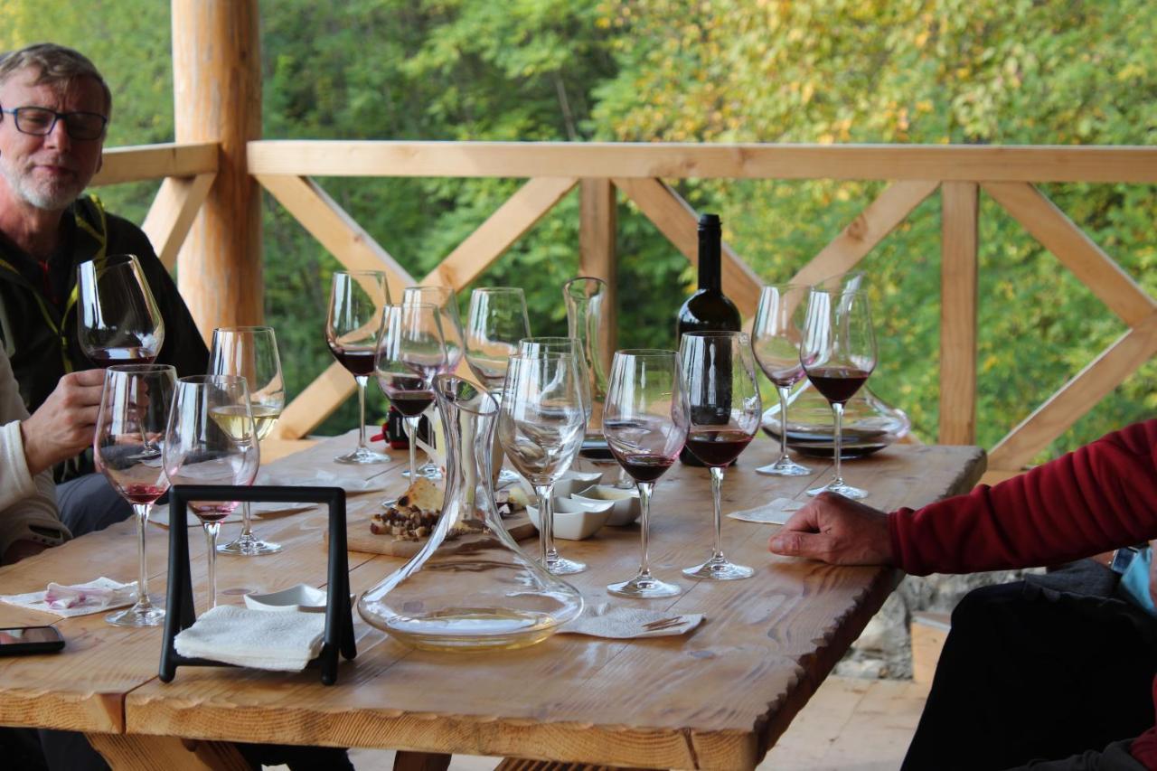 Hôtel Sadmeli Winery à Ambrolaouri Extérieur photo